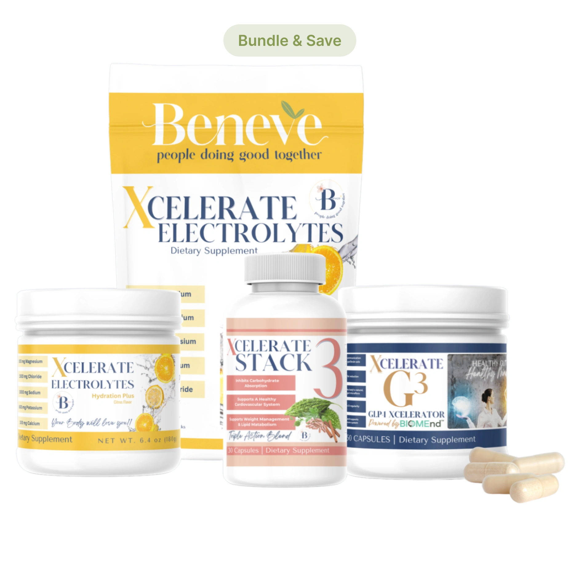 beneve glp 1 Wellness Trio G3 Capsules
